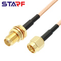 RF Coaxial Cable Assembly SMA Male to Female with RG316 Extension Cable